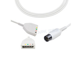 A5037-EK2E Mindray câble de jonction Compatible Type Euro 5 fils AHA / IEC 6pin