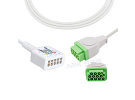 A5156-EK0S GE Marquette Compatible VS type câble de jonction à 5 fils, IEC 11pin