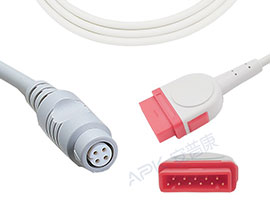 A0705-BC04 câble adaptateur IBP Compatible GE care avec Philips/B. Connecteur Braun