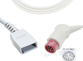 Câble adaptateur IBP Compatible Philips de A0816-BC01 avec connecteur Utah