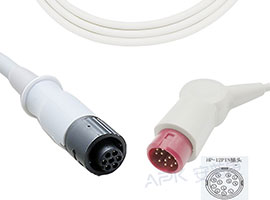 Câble adaptateur IBP Compatible Philips de A0816-BC07 avec connecteur logique Medex