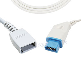 Câble adaptateur IBP Compatible Nihon Kohden de A1411-BC01 avec connecteur Utah