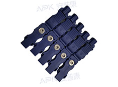 A0410-EZ4 adaptateurs banane bleu à onglet