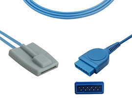 Capteur SpO2 souple pédiatrique Compatible Datex Ohmeda de A1501-SP104PU avec câble 300cm 11pin