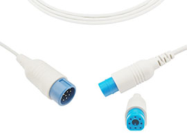 Câble adaptateur SpO2 Compatible Philips de A0816-C04 avec câble 240cm 12pin-8pin