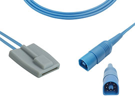 A0816-SP106PU capteur SpO2 souple pédiatrique Compatible Philips avec câble 245cm 8pin
