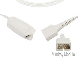 A1318-SA203PV Mindray Compatible adulte pince à doigt SpO2 capteur avec 90cm câble DB9(7pin)