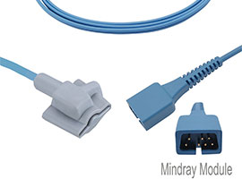 A1318-SI203PU Mindray Compatible infantile doux SpO2 SpO2 capteur avec 90cm câble DB9(7pin)